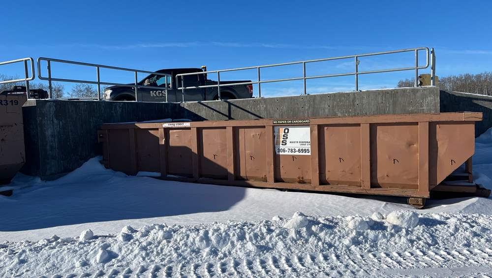 The Completed Roll Off Bin System
