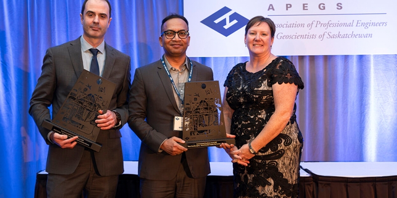 Davis Diversion Coanda Fish Exclusion Screen wins APEGS Environmental Excellence Award